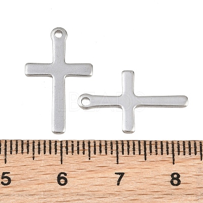 Tarnish Resistant 201 Stainless Steel Pendants STAS-L197-30P-1