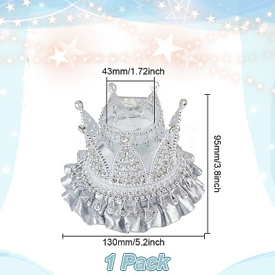 Plastic Rhinestone Ring Boxes CON-WH0086-142-1