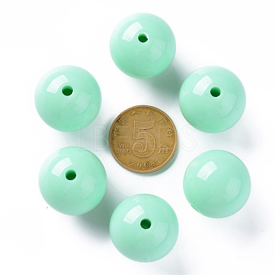 Opaque Acrylic Beads X-MACR-S370-C20mm-A05-1