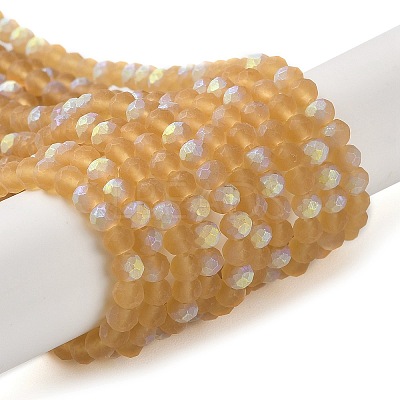 Transparent Glass Beads Strands EGLA-A044-T2mm-MB23-1
