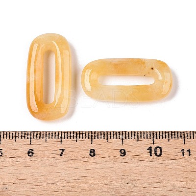 Natural Topaz Jade Oval Pendants G-N342-105F-1