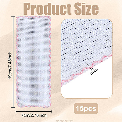 Cotton Bookmarks for Cross Stitch Making DIY-WH0759-27B-1