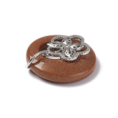 Synthetic Goldstone Pendants G-P484-01P-02-1
