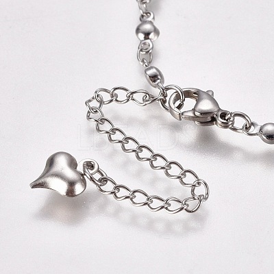 Tarnish Resistant 304 Stainless Steel Bracelet Making STAS-L248-001P-1