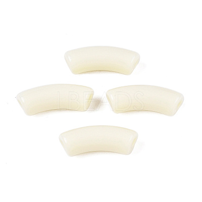 Opaque Acrylic Beads MACR-S372-001B-S019-1