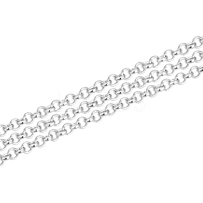 925 Sterling Silver Rolo Chains STER-WH0011-05S-1
