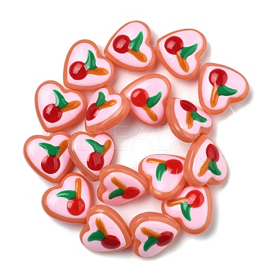 Baking Paint Glass Enamel Beads LAMP-V001-06A-1