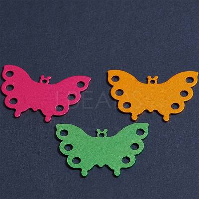 20 Pcs 10 Colors Aluminum Blank Chandelier Components Links ALUM-SZ0001-04-1