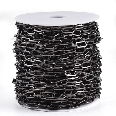 Unwelded Iron Paperclip Chains CH-S125-02F-B-1