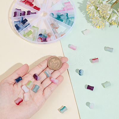90Pcs 10 Colors Glass Beads Strands GLAA-NB0001-55-1