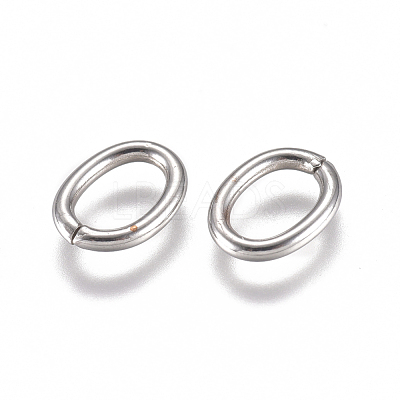 Tarnish Resistant 304 Stainless Steel Open Jump Rings X-STAS-L234-144A-1