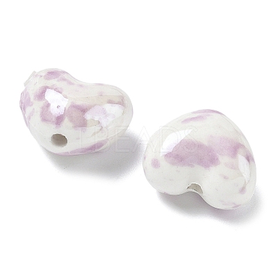 Glazed Porcelain Beads PORC-K003-04A-1