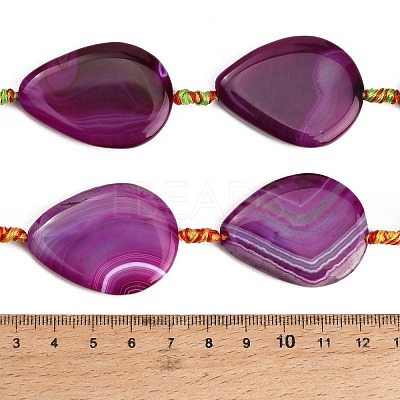 Natural Banded Agate/Striped Agate Beads Strands GG-CBAE0EB-01A-06-1