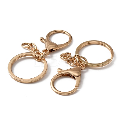 Alloy Key Rings DIY-WH0374-07G-1
