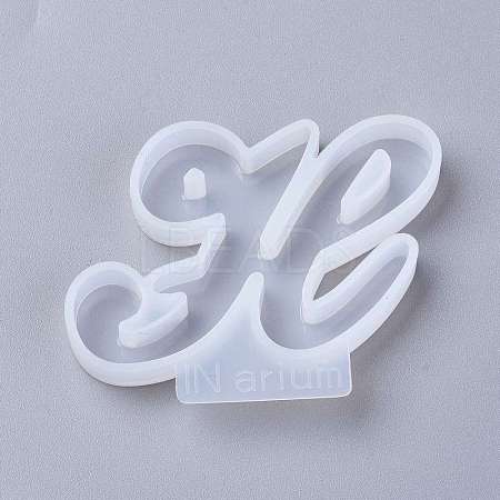 Letter DIY Silicone Molds DIY-I034-08H-1