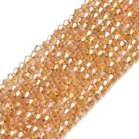 Glass Beads Strands EGLA-S056-2mm-08-1