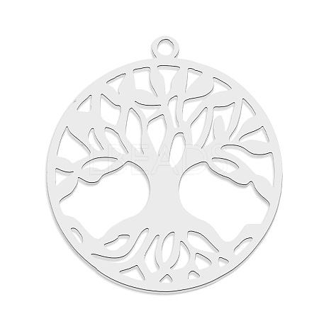 Non-Tarnish 201 Stainless Steel Pendants STAS-S105-LA760-1-1