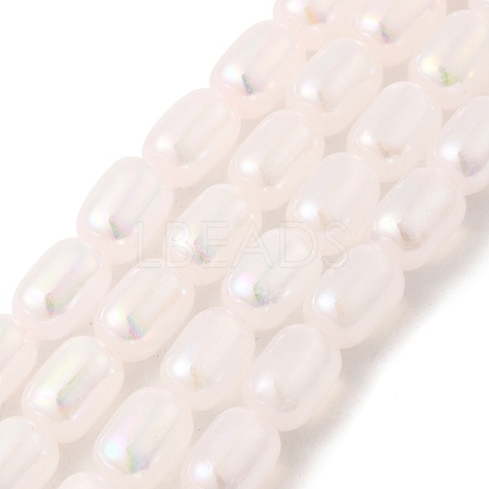 Natural Selenite Beads Strands G-F750-B-20-1
