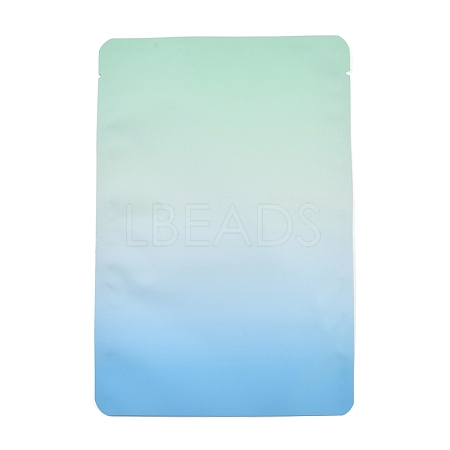 Two Tone Rectangle Plastic Zip Top Gift Bags OPP-C003-01D-02-1