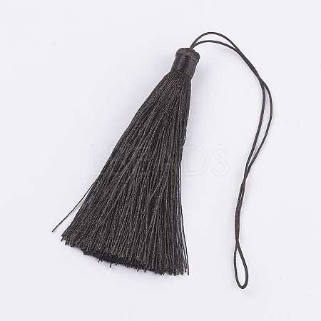 Nylon Thread Tassel Big Pendant Decorations NWIR-K019-01B-1