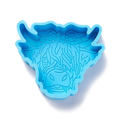 Cattle DIY Decoration Silicone Molds DIY-I085-10-1