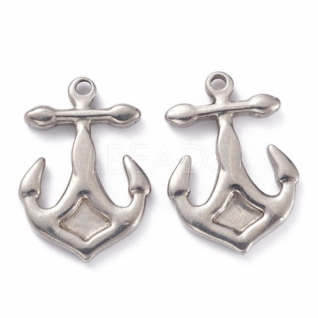Non-Tarnish 304 Stainless Steel Pendants STAS-O140-09P-1