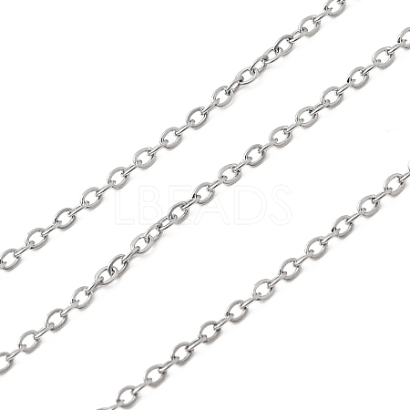 Tarnish Resistant 304 Stainless Steel Cable Chains CHS-Q001-10-100m-1
