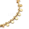 Brass Curb Chain Bracelets X-BJEW-JB05363-2
