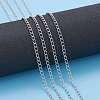 Brass Twisted Chains CHC-Q001-4x3mm-P-7