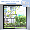 DICOSMETIC 8Pcs ABS Plastic Child Safety Lock for Sliding Door KY-DC0001-18-5