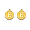 Golden Plated Alloy Enamel Charms LS-ENAM-Q437-13B-1