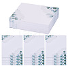 80Pcs Rectangle Paper Table Place Cards AJEW-TA0003-64A-1