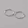 Brass Linking Rings LS-KK-WH0046-61P-2