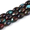 Dyed Synthetic Gemstone Beads Strands G-T144-38C-4