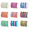 9 Rolls 9 Colors Segment Dyed Polyester Thread NWIR-TA0001-37A-3
