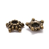 Tibetan Antique Bronze Metal Caps X-MLF1227Y-3