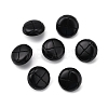 1-Hole Plastic Buttons BUTT-WH0027-03B-01-1
