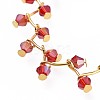 Glass Beads Choker Necklaces NJEW-JN02500-03-3