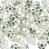 Sports Printed ABS Plastic Beads PL-CBA1C22-06-1