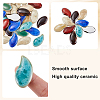 200G Handmade Porcelain Cabochons PORC-SP0001-03D-6