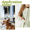 4Pcs Brass Screw Carabiner Lock Charms KK-DC0004-65-6