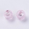 Handmade Silver Foil Lampwork Beads LAMP-J089-P13-2