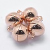 925 Sterling Silver Magnetic Clasps STER-F037-098-8mm-2