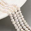 Natural Cultured Freshwater Pearl Beads Strands PEAR-C003-07E-2