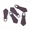 PU Leather Zipper Puller FIND-WH0044-03-1