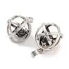 Synthetic Non-magnetic Hematite Round Ball Pendants G-Q163-05P-05-2