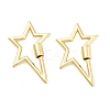 Rack Plating Brass Screw Clasps KK-NH0001-08G-1