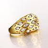 Classic Hollow Real 18K Gold Plated Brass Cubic Zirconia Finger Rings RJEW-BB05801-8G-3
