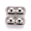 Non-Tarnish 304 Stainless Steel Multi-strand Links X-STAS-I020-12-4