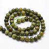 Natural Chinese Jade Beads Strands X-G-F363-6mm-2